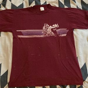 Vintage Featherweight Sun Valley Ski T Shirt